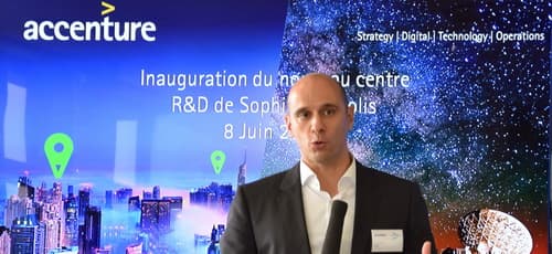 Sophia Antipolis: le nouveau centre de R&D  d’Accenture  expérimente des solutions du futur