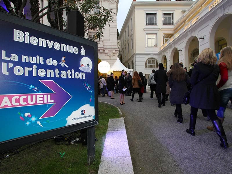 Nuit de l'Orientation à Nice : pour s'orienter sans stress