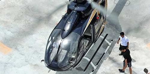 Uber lance un service de réservation d'hélicoptères pour le Festival