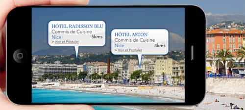 Métropole : la réalité augmentée au service de la recherche d'emploi
