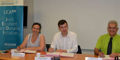 Recherche : CNRS, Université et Observatoire de la Côte d'Azur renforcent leur collaboration