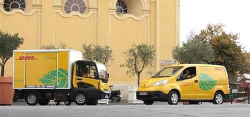 DHL Express Nice passe au 100% électrique en centre-ville