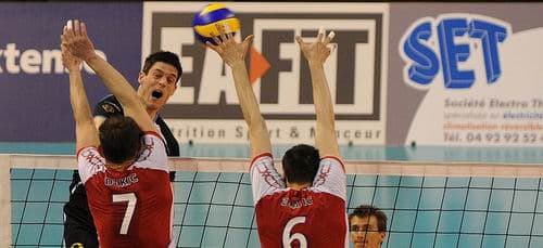 LAS Cannes Volley au bout du suspense : la réaction de Marien Moreau