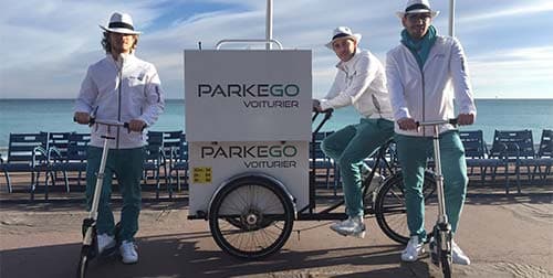 Nice : Parkego lance un service de voituriers urbains à trottinettes