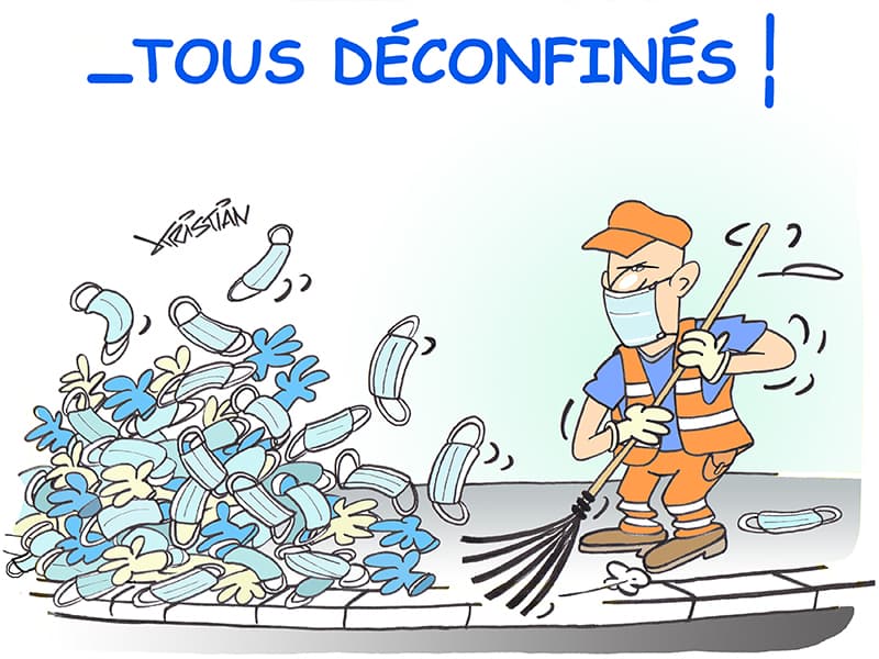 Kristian : nouveaux dessins sur notre "drôle de vie" sous le Covid