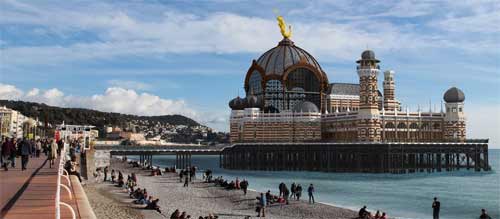 Nice : l'ancien casino-jetée ressuscité par la magie 3D