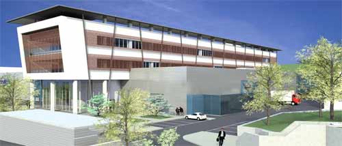 Thales Alenia Space a reconstruit son site de L'Aquila en Italie