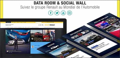 Tequilarapido digitalise la présence de Renault au Mondial de l'auto