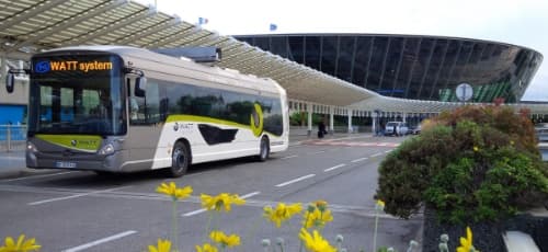 Navette électrique à autonomie illimitée : première mondiale sur l’Aéroport Nice Côte d’Azur
