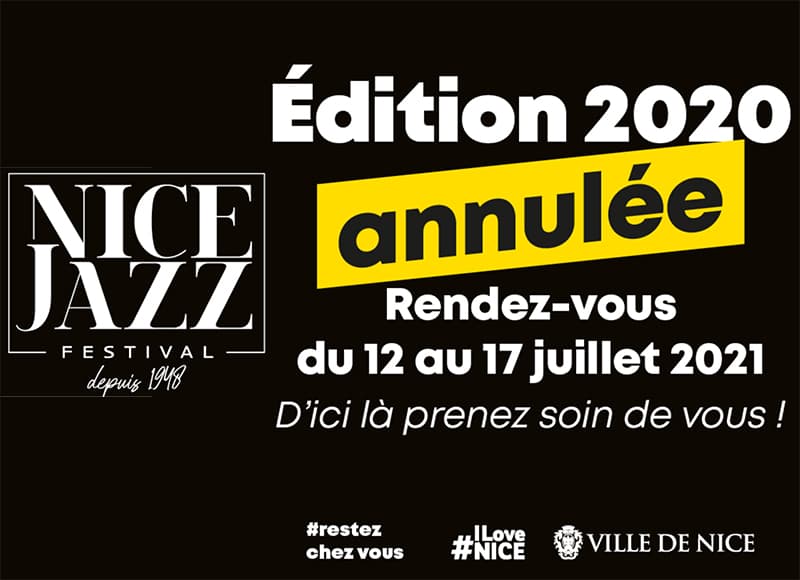 Coronavirus : le Nice Jazz Festival reporté à juillet …2021