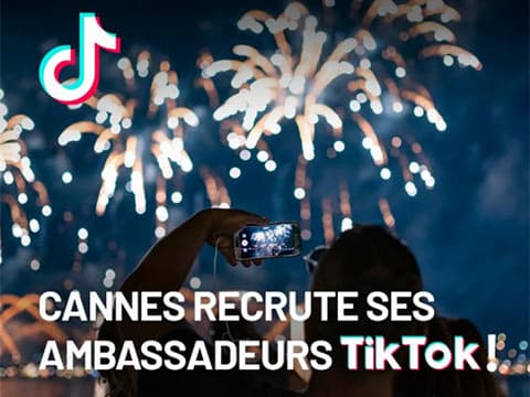 Cannes recrute les "ambassadeurs TikTok de la ville"