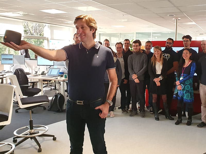 Djingo, nouvelle enceinte connectée d'Orange, a été conçu à Sophia