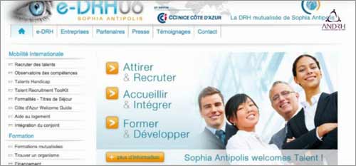 Le prix du "DRH numérique 2014" à la CCI Nice Côte d'Azur