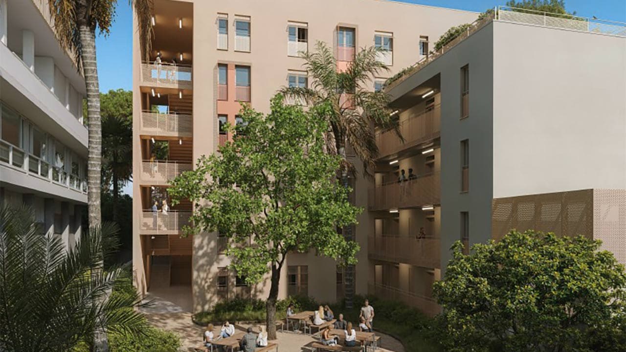 Nice : première pierre pour la résidence étudiante Trotabas