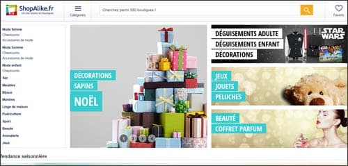 ShopAlike.fr : la percée des "plateformes de shopping"