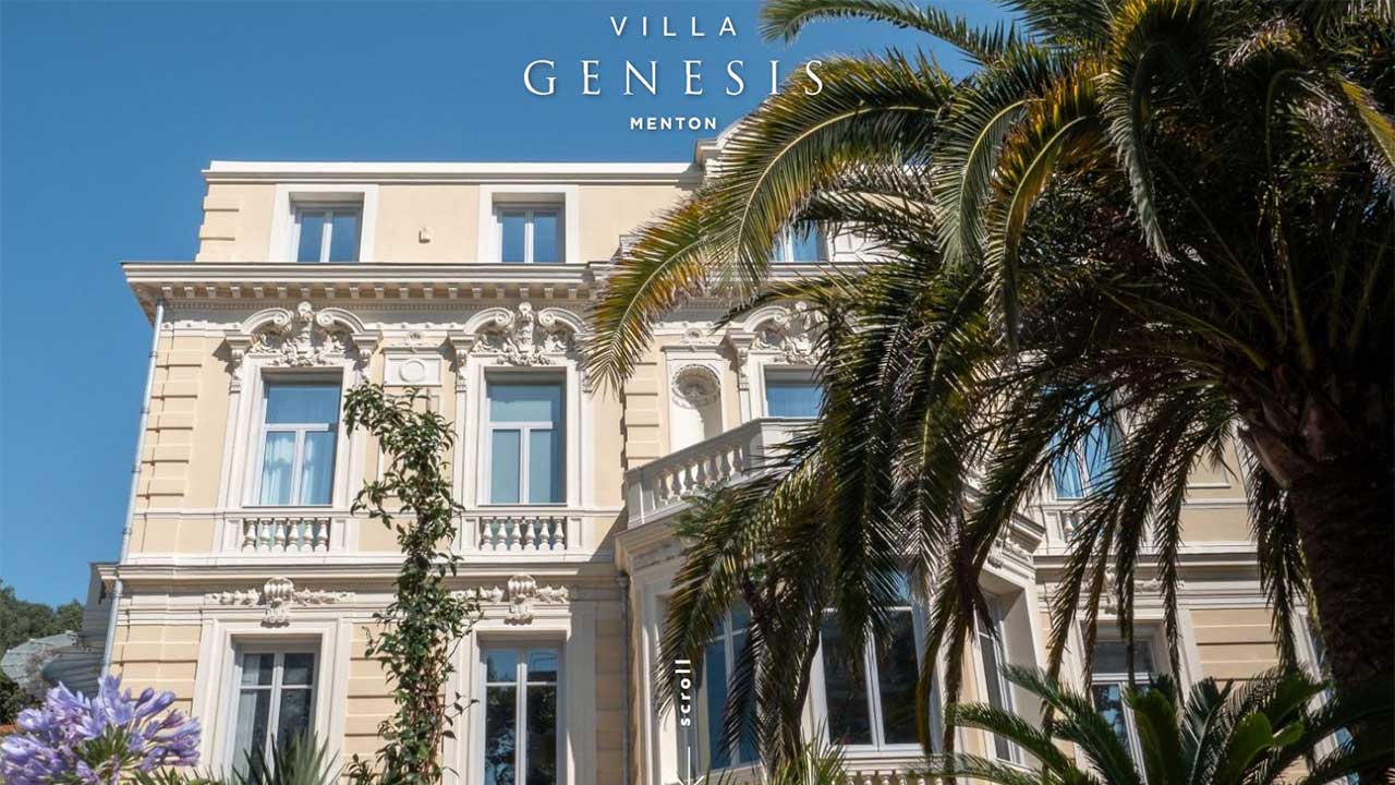 Menton : son premier hôtel 5 étoiles avec la Villa Genesis
