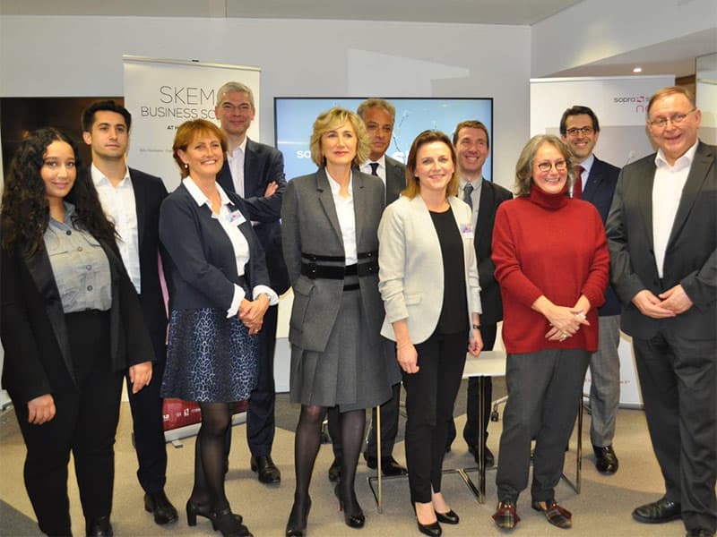 SKEMA lance son Hub d'entreprise avec Sopra Steria Next