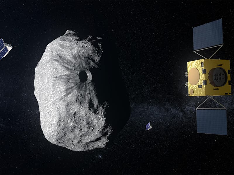 La Côte dans le projet spatial Hera, "l'assurance vie de la planète"