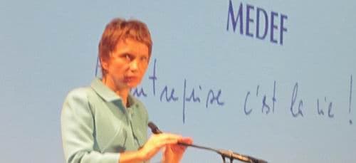 Laurence Parisot à Cannes en briseur de tabous