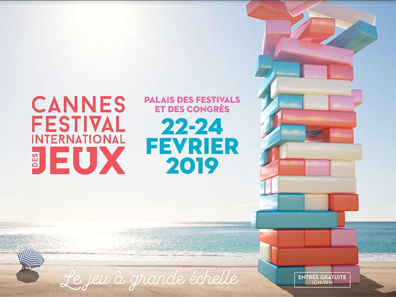 Festival des Jeux à Cannes : les nouveautés et événements 2019