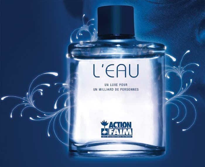 Cannes : L'EAU, distribuée comme un parfum de luxe