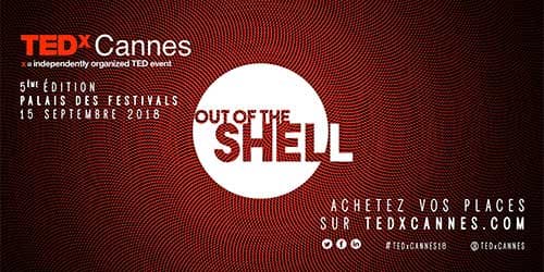 Une rentrée stimulante : sortez de votre coquille avec le TEDxCannes !