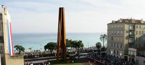 Inauguration du Monument du 150e anniversaire : linterview de Bernar Venet