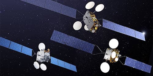 Thales Alenia Space : trois satellites au lancement à Kourou!