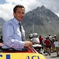 Nicolas Sarkozy sur le Tour dans les Alpes-Maritimes