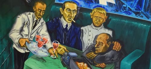 Les théâtres de la peinture de Jörg Immendorff à la Fondation Maeght