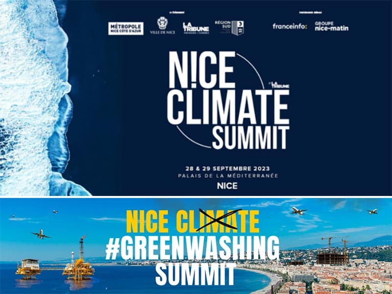 Polémiques autour du “Nice Climate Summit” 