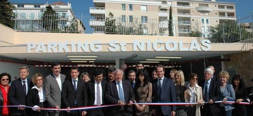Cannes : Inauguration d’un parking jardin