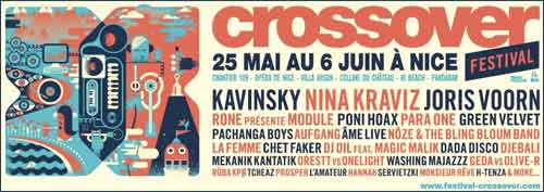 Nice comme vous ne l'avez jamais vue avec le Festival CROSSOVER!