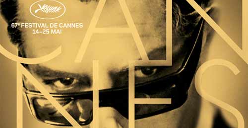 L'affiche très "vintage" du 67ème Festival de Cannes