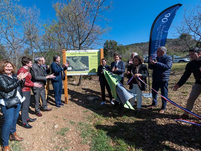 Grasse : le Parc Naturel Départemental de Roquevignon triple sa superficie