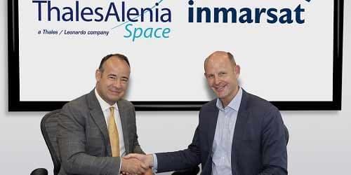 Wi-Fi en vol : Thales Alenia Space signe le contrat Inmarsat GX