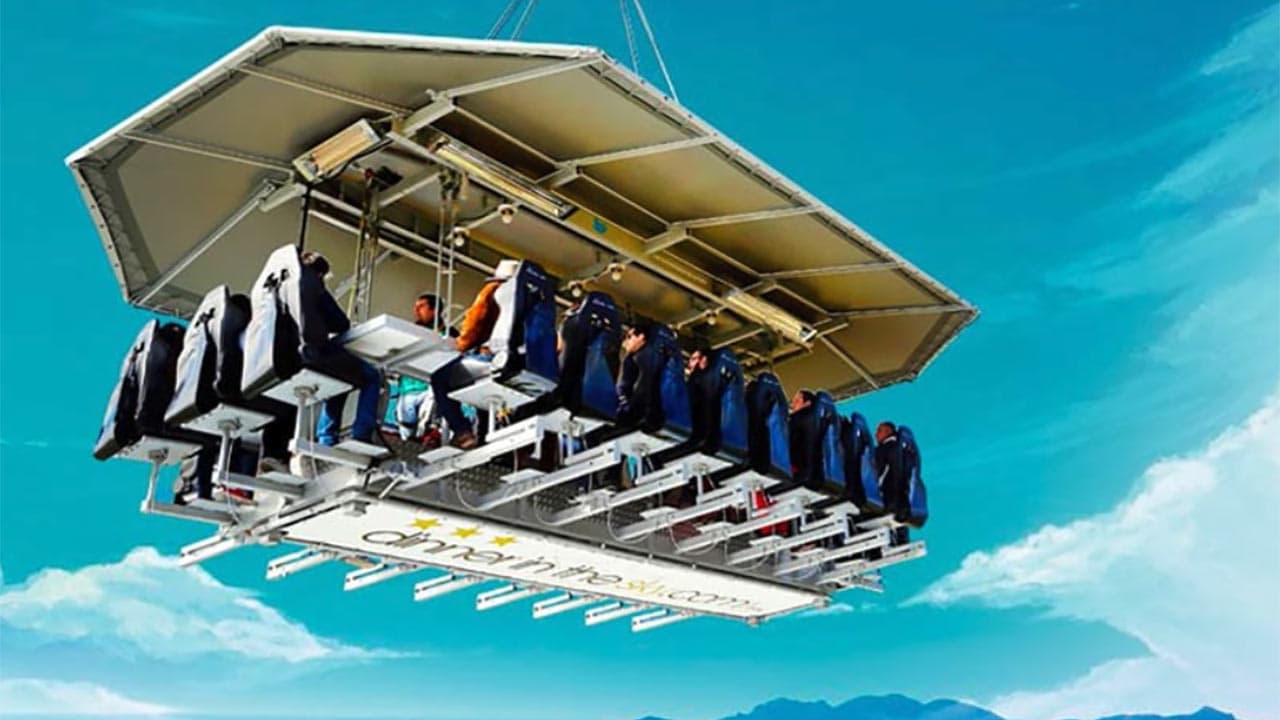 “Dinner in the sky®” en vedette aux 15èmes Etoiles de Mougins