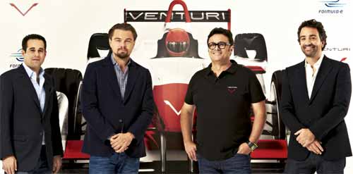 Monaco : Venturi se lance dans le championnat de F1 électrique avec Leonardo DiCaprio