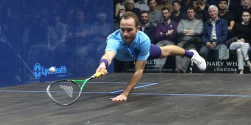 Antibes : un championnat national avec la crème française du squash