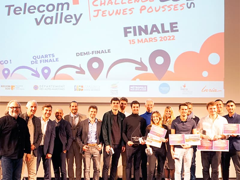 Sophia : deux lauréats, Credypto et Egoki, pour le 20ème Challenge Jeunes Pousses