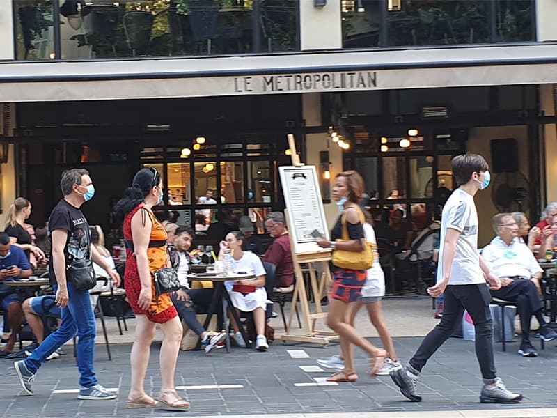 Covid-19 : la Côte d'Azur face à une recrudescence de la pandémie