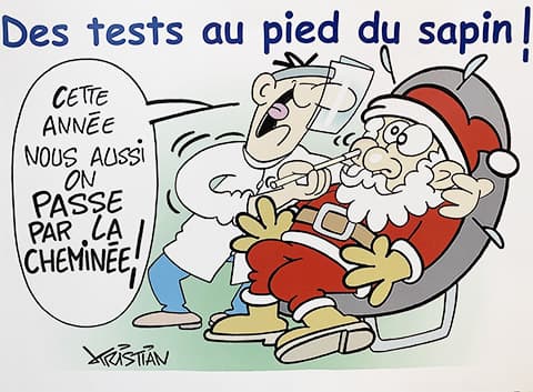 Joyeuses fêtes de fin d'année...et n'oubliez pas de faire tester le Père Noël