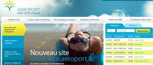 Le nouveau Nice.aeroport.fr est en ligne