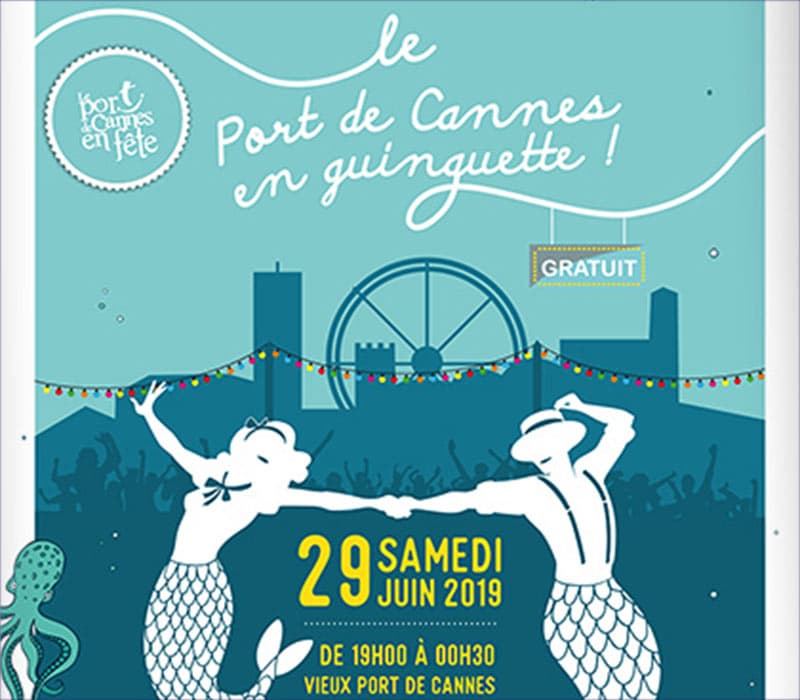 Cannes : ambiance guinguette pour la 7ème fête du port