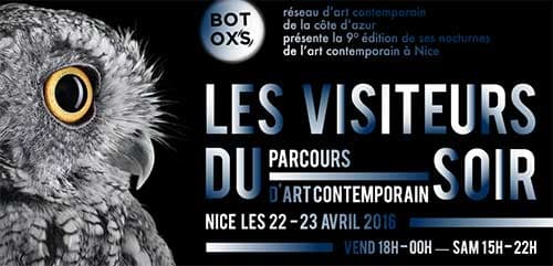 "Les Visiteurs du Soir" à Nice : le parcours de l'art contemporain 