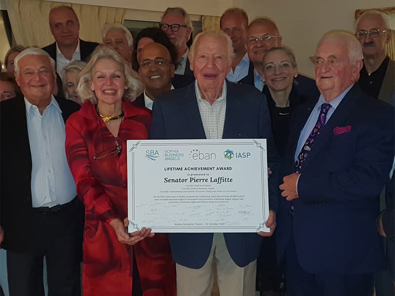 Sophia : l'hommage des Business Angels à Pierre Laffitte
