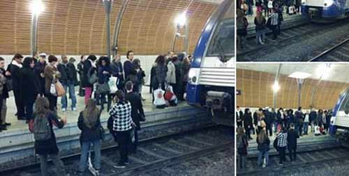 Le chemin de croix des Naufragés du TER Grasse Vintimille