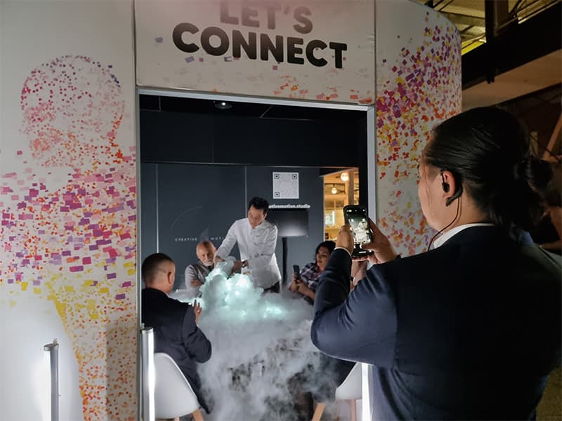 Créative Motion à Sophia Antipolis : la gastronomie "augmentée" de Lionel Hun