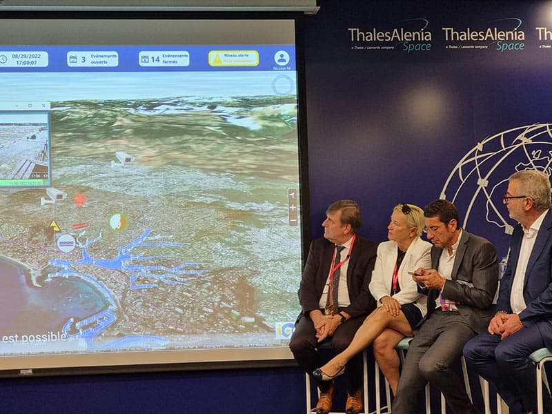 Cannes va expérimenter PUMA-X, une plateforme de gestion des risques climatiques