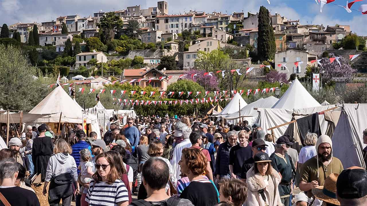 Biot : nouveau record d’affluence pour les Templiers